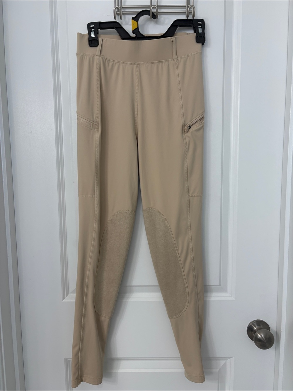 Women’s Performance Riding Leggings in Beige
